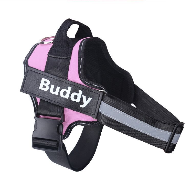 2025 Custom Dog Harness with Name Patch – No-Pull & Breathable